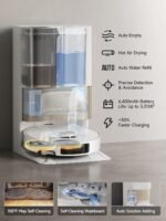 Dreame X40 Ultra Robot Vacuum with 12,000Pa Suction, Liftable Mop, Self-Cleaning & Auto-Empty - Image 2