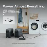 EF ECOFLOW Portable Power Station 3600Wh DELTA Pro, 120V AC Outlets x 5, 3600W, 2.7H Fast Charge, Lifepo4 Power Station - Image 11