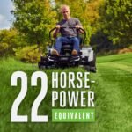EGO Power+ Electric Riding Lawn Mower, 42" Deck with Zero Turn Radius, Includes (4) 56V 10.0Ah Batteries and Charger ZT4204L - Image 3