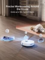 Dreame X40 Ultra Robot Vacuum with 12,000Pa Suction, Liftable Mop, Self-Cleaning & Auto-Empty - Image 6
