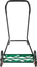 ULM Center GreenEdge 20” Manual Push Reel Lawn Mower – 5 Precision Blade Classic Mower for Smooth Lawn Cutting, Lightweight Hand Push Grass Cutter