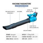 Powerful Cordless Air Duster for Cleaning Electronics, Keyboards, Car Interiors & More - Image 2