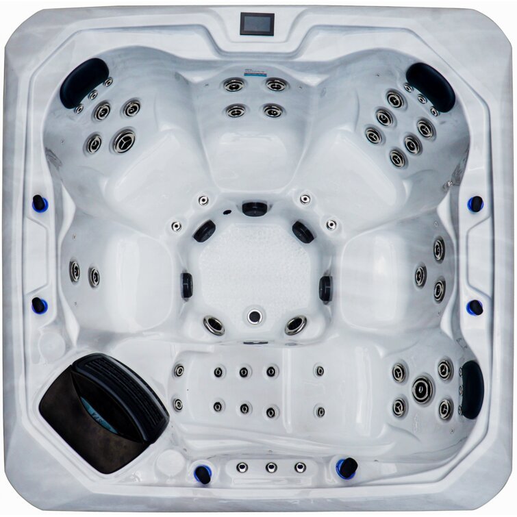 76 – Jet Acrylic Square Hot Tub with Ozonator - Image 13