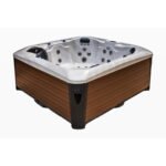 76 – Jet Acrylic Square Hot Tub with Ozonator - Image 16