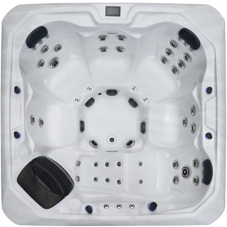 76 – Jet Acrylic Square Hot Tub with Ozonator - Image 14