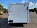 Spartan 7X12 Enclosed Cargo Tandem Axle Trailer | White | SP7X12TA - Image 4