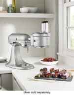 KitchenAid – KSM2FPA Food Processor Attachment Kit with Commercial Style Dicing – Silver - Image 12