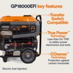Generac 8,125 Starting Watt Portable Gas Generator – Includes Extension Cord - Image 48