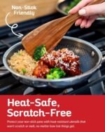 Luxury Teak Wood 6-Piece Utensil Set – Spoons, Server, Scraper & Spatula for Cooking - Image 3