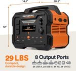 Generac 2106Wh Portable Power Station with Lithium-Ion Battery – Clean, Emission - Image 19