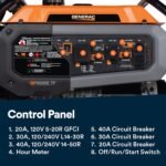 Generac 8,125 Starting Watt Portable Gas Generator – Includes Extension Cord - Image 36