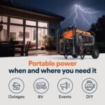 Generac 8,125 Starting Watt Portable Gas Generator – Includes Extension Cord - Image 41