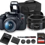 Canon EOS Rebel T7 DSLR Camera with 18-55mm & 75-300mm Lens Kit