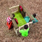 Step2 Naturally Playful Woodland Climber II with Slide, Green - Image 5