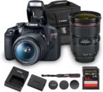 Canon EOS Rebel T7 DSLR Camera with 18-55mm & 75-300mm Lens Kit - Image 22