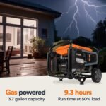 Generac 8,125 Starting Watt Portable Gas Generator – Includes Extension Cord - Image 21