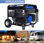 DuroMax XP13000EH 13,000-Watt Dual Fuel Portable Generator – Gas & Propane, Electric Start - Image 5