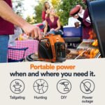 Generac 3,300-Watt Gas Powered Portable Inverter Generator – Lightweight and Compact - Image 12