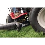Troy Bilt Bronco 42 in 19 HP Briggs & Stratton Automatic Drive Gas Riding Lawn Tractor with Mow in Reverse - Image 4