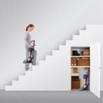 Dyson DC50 Animal Compact Upright Vacuum Cleaner, Iron/Purple – Corded - Image 5