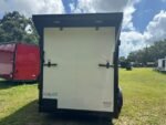 2025 6X10SA SA ENCLOSED CARGO TRAILER RAMP DOOR 81” 9453 - Image 3
