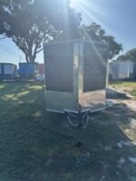 2025 6X12SA ENCLOSED CARGO TRAILER RAMP DOOR 9542