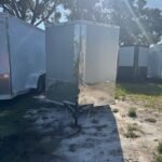 2025 6X12SA ENCLOSED CARGO TRAILER RAMP DOOR 9606