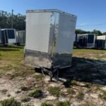 2025 6X12SA ENCLOSED CARGO TRAILER RAMP DOOR 9610