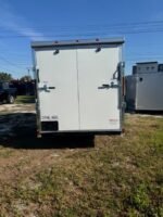 2025 6X12SA ENCLOSED CARGO TRAILER RAMP DOOR 9610 - Image 3