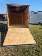 2025 6X12SA ENCLOSED CARGO TRAILER RAMP DOOR 9610 - Image 4