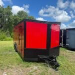 2025 8.5X20TA ENCLOSED CARGO TRAILER RAMP DOOR 84” 9634