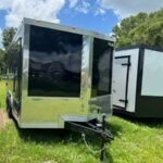 2025 8.5X16TA ENCLOSED CATGO TRAILER RAMP DOOR 84” 9657