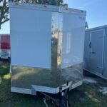 2025 7X12TA ENCLOSED CARGO TRAILER RAMP DOOR 9679