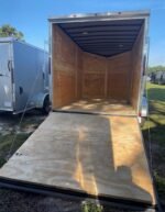 2025 7X12TA ENCLOSED CARGO TRAILER RAMP DOOR 9679 - Image 3