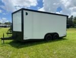 2025 8.5X16TA ENCLOSED CARGO TRAILER RAMP DOOR 84” 9768 - Image 2