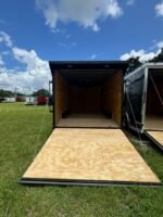 2025 8.5X16TA ENCLOSED CARGO TRAILER RAMP DOOR 84” 9768 - Image 4