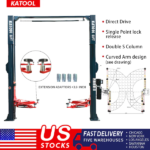 AS110D Two Post Vehicle Lift 11000 lbs By KaTool - Image 2