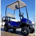 Electric Termite Golf Cart Mini Four Seater Optionally Fully Loaded – BLUE