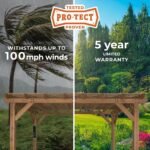 14x10 Delray Pergola - Image 5