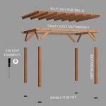 14x10 Delray Pergola - Image 6