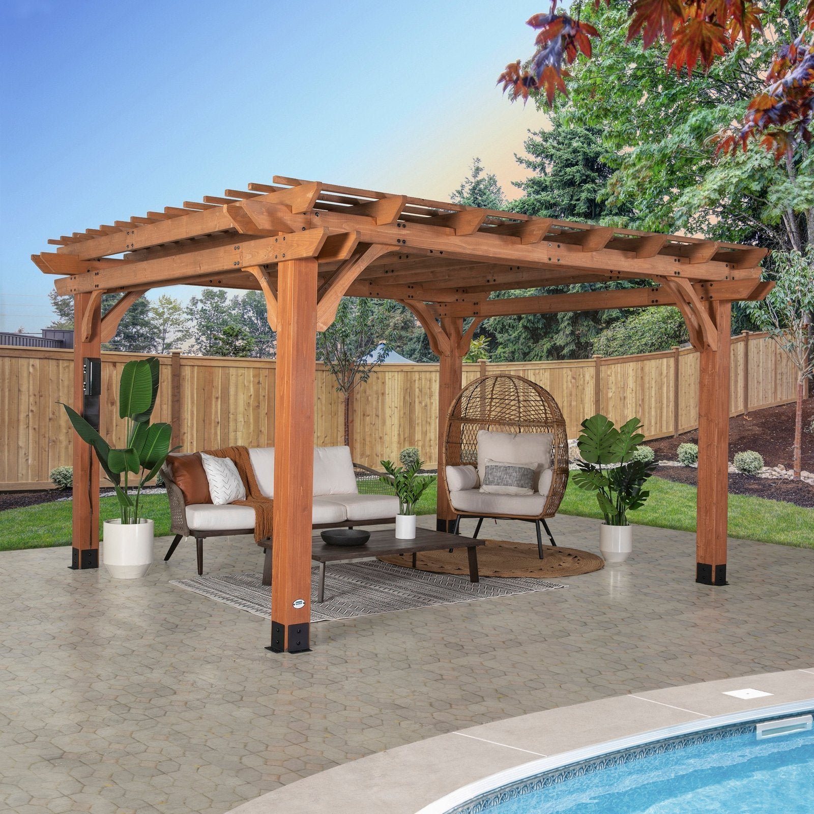 AYW-0029.1-1.jpg 14×12 Beaumont Pergola - Image 1