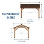 14×12 Norwood Gazebo - Image 3