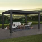 14×12 Trenton Modern Steel Pergola
