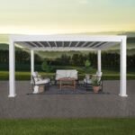 14×12 Windham Modern Steel Pergola