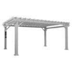 16′ X 12′ Traditional Steel Pergola - Image 2