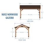 16×12 Norwood Gazebo - Image 4