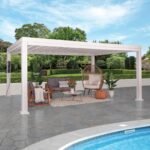 16×12 Windham Modern Steel Pergola