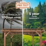 20×12 Beaumont Pergola - Image 4