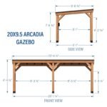 20×9.5 Arcadia Gazebo - Image 3