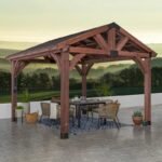 Arlington 12x12 Solid Wood Patio Gazebo - Image 2